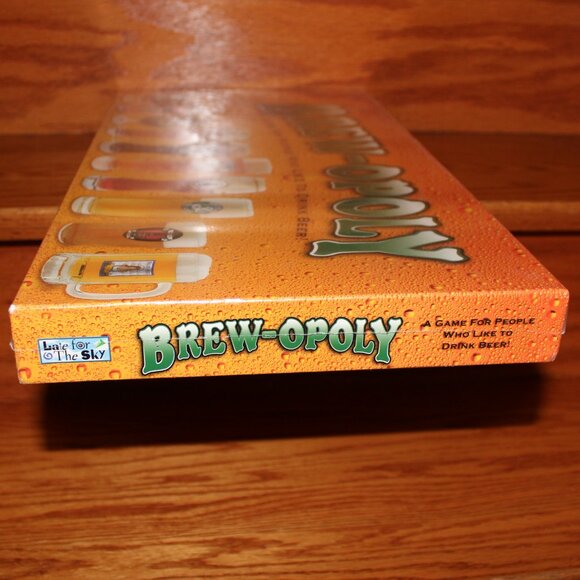 3/$118❤️sealed Monopoly Brew-Opoly Board Game Brewery Beer Made in USA Gift Fun - Picture 2 of 5